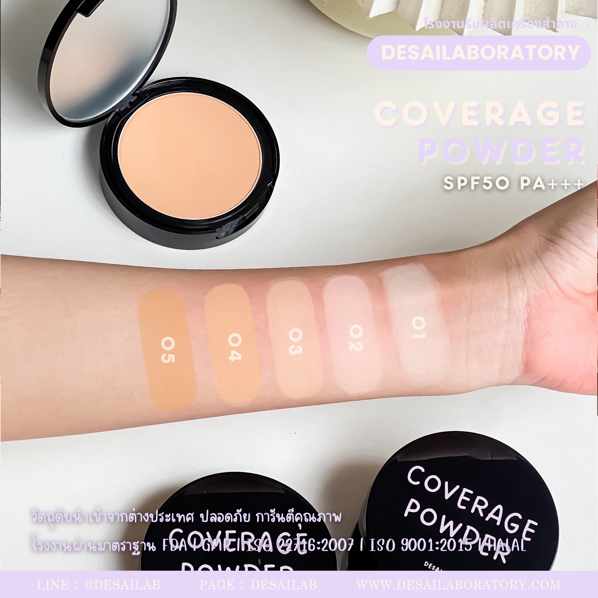 COVERAGE POWDER